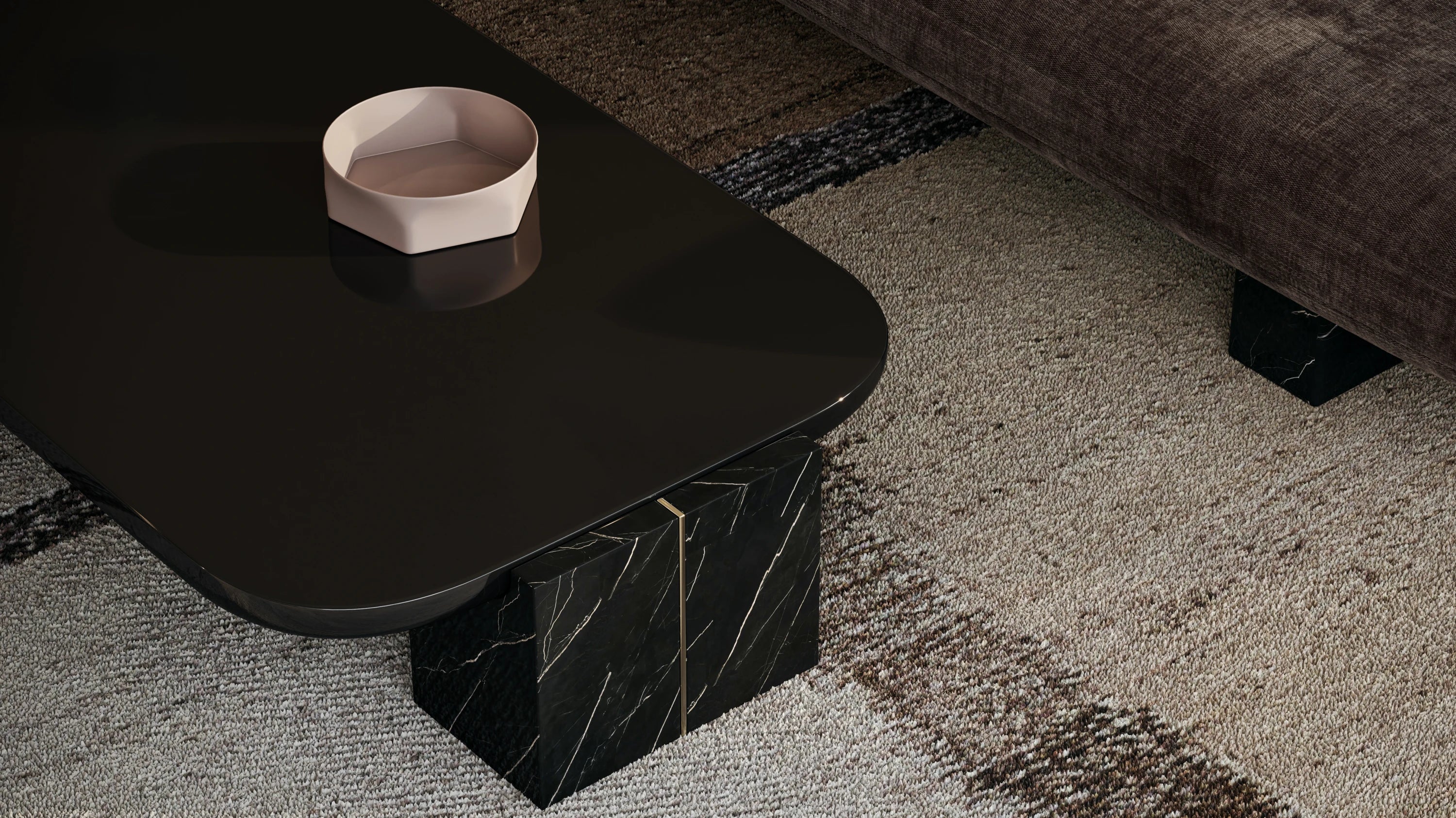 Overlap Rec Cocktail Table Dark - Image 5
